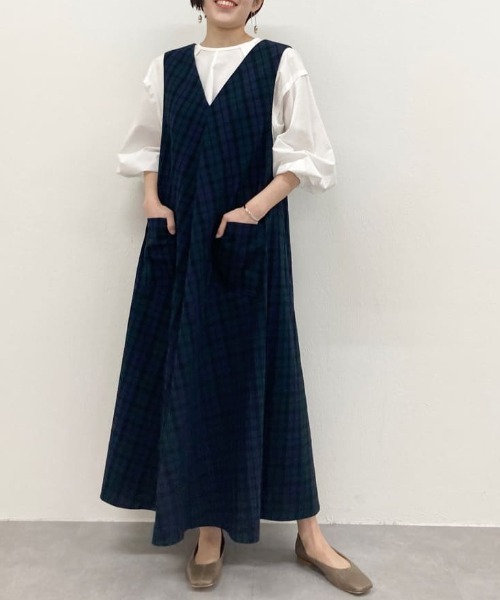 BEARDSLEY（ビアズリー）の「肩タックラグランブラウス（シャツ/ブラウス・レディース・ホワイト・FREE）」の11枚目の写真