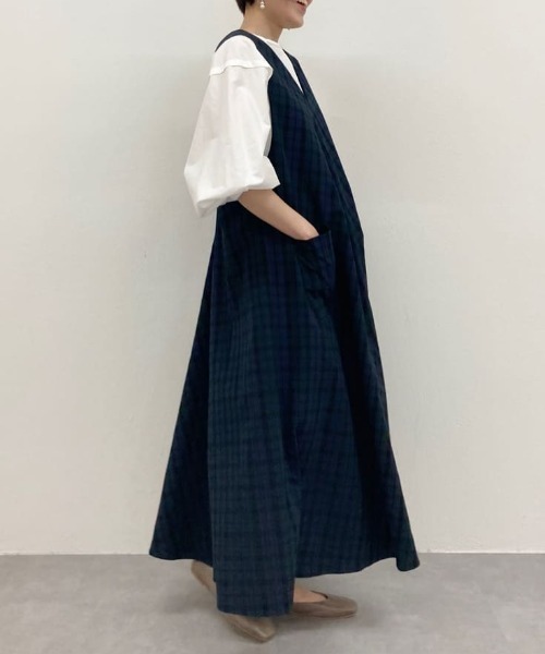 BEARDSLEY（ビアズリー）の「肩タックラグランブラウス（シャツ/ブラウス・レディース・ホワイト・FREE）」の10枚目の写真