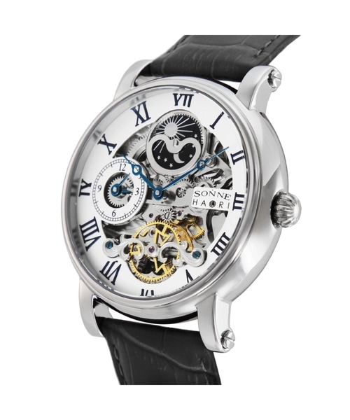 SONNE（ゾンネ）の「SONNE/ゾンネ×ハオリ H013 腕時計 H013SV メンズ（アナログ腕時計・メンズ・ブラック・FREE）」の4枚目の写真