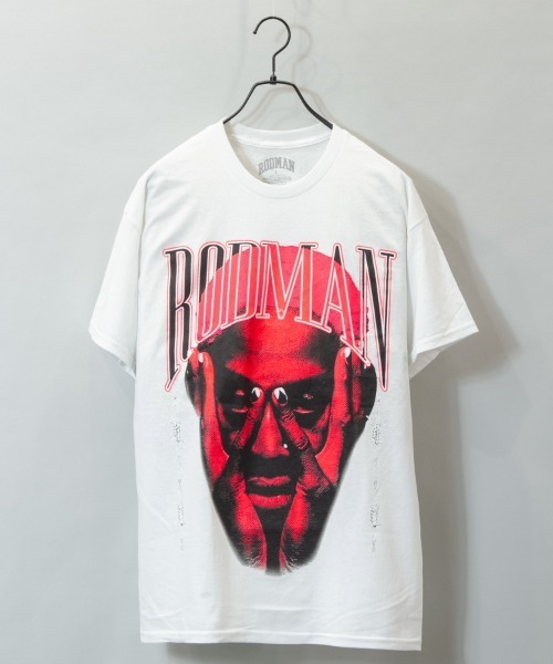 JACKROSE(ジャックローズ)の「RODMAN-BARBWIRE PINK TEE(Tシャツ/カットソー・メンズ・ホワイト/ブラック・L/XL)」の1枚目の写真