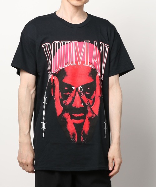 JACKROSE(ジャックローズ)の「RODMAN-BARBWIRE PINK TEE(Tシャツ/カットソー・メンズ・ホワイト/ブラック・L/XL)」の11枚目の写真