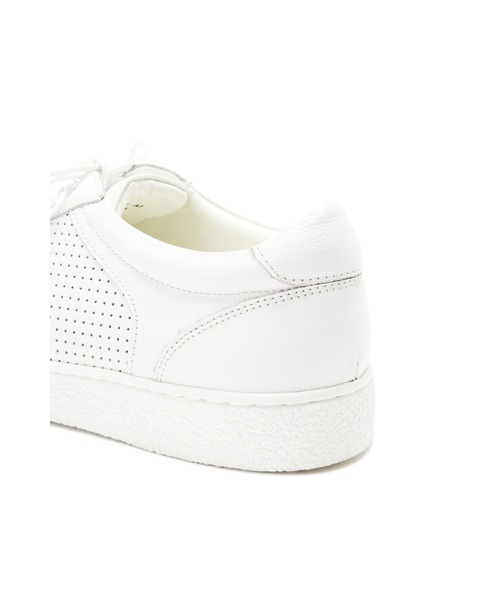 HIGH STREET（ハイストリート）の「HIGH STREET∴パンチングコンビレザースニーカー（スニーカー・メンズ・ベージュ・S/M/L）」の5枚目の写真