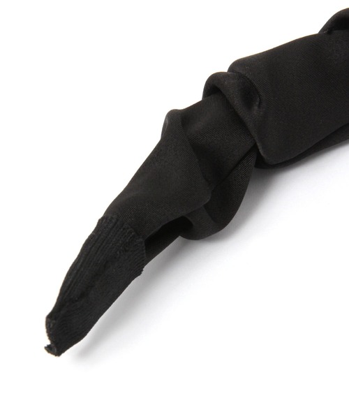 LAKOLE（ラコレ）の「サテンギャザーカチューシャ / 269856（カチューシャ・レディース・ベージュ/グリーン/ブラック・FREE）」の6枚目の写真