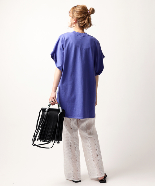 JOINT WORKS(ジョイントワークス)の「J-コットンエンブロイダリーパンツ(その他パンツ・レディース・ブラック/ホワイト・FREE)」の21枚目の写真