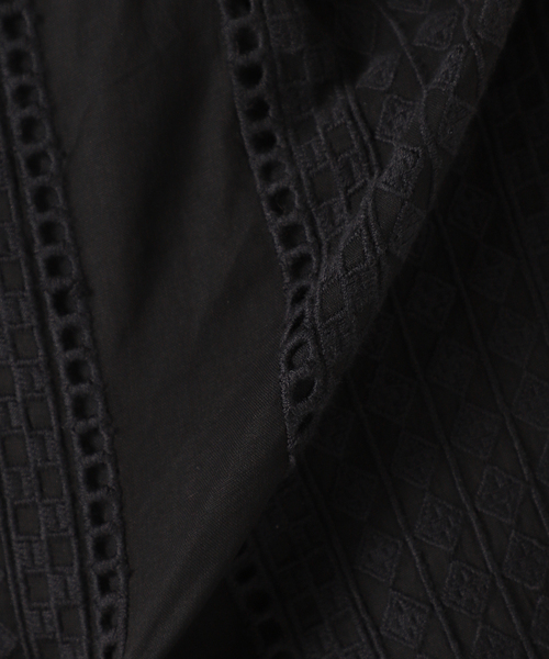 JOINT WORKS(ジョイントワークス)の「J-コットンエンブロイダリーパンツ(その他パンツ・レディース・ブラック/ホワイト・FREE)」の6枚目の写真