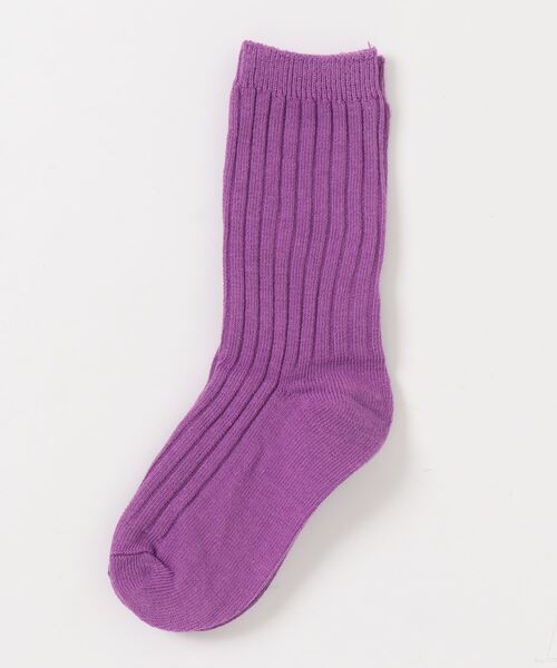 Bambin（ボンバン）の「【 Bambin / ボンバン 】 キッズ カラーソックス（ソックス/靴下・キッズ・グリーン/パープル/イエロー/ブルー/オレンジ/レッド・L/M）」の11枚目の写真