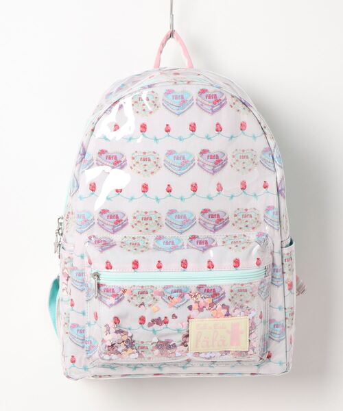 fafa(フェフェ)の「MIRIELLE | スパンコール入リュックサック(KIDS)(バックパック/リュック・キッズ・ピンク/ピンク系その他・FREE/MEDIUM)」の8枚目の写真