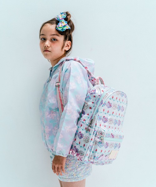 fafa(フェフェ)の「MIRIELLE | スパンコール入リュックサック(KIDS)(バックパック/リュック・キッズ・ピンク/ピンク系その他・FREE/MEDIUM)」の6枚目の写真