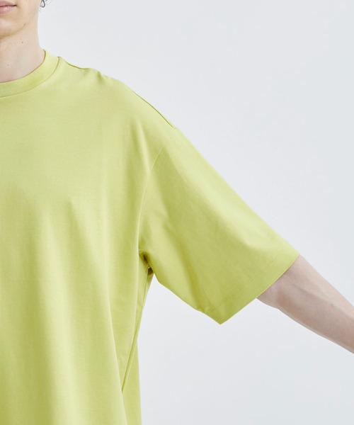 city（シティ）の「【CITY】BIG TEE（Tシャツ/カットソー・メンズ・ライトグレー/ブラック/イエロー/グリーン・1/2/3）」の9枚目の写真