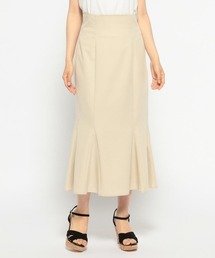 バックレースアップマーメイドスカート