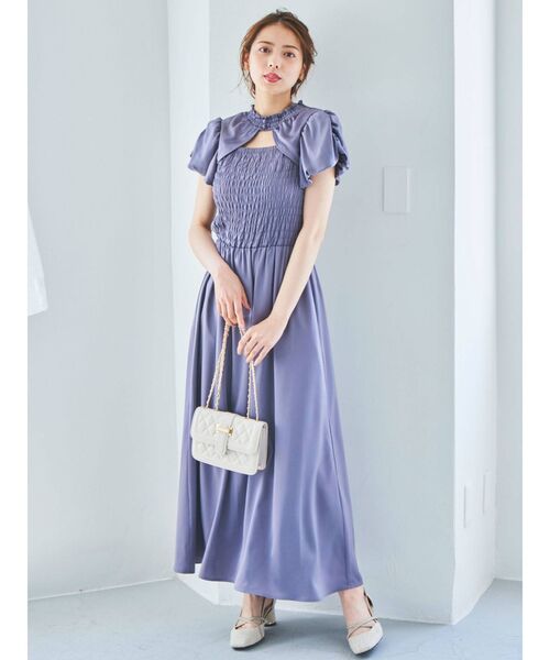 dazzlin（ダズリン）の「2WAYデコルテオープンギャザー