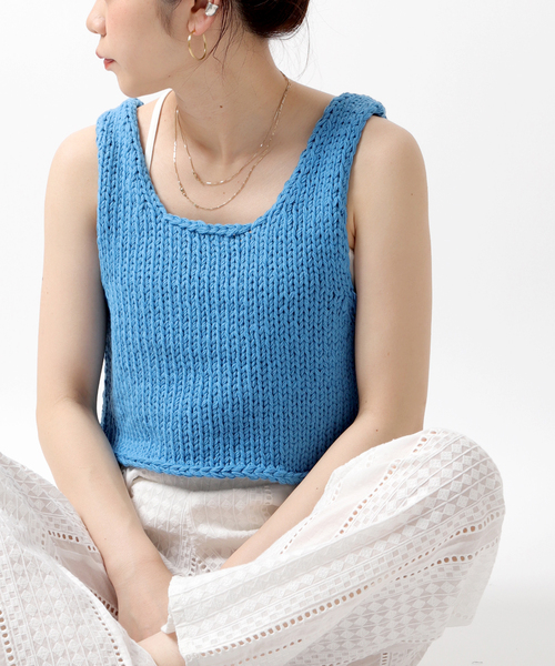 JOINT WORKS（ジョイントワークス）の「ロービングショートプルオーバー（その他トップス・レディース・ホワイト/ブラック系その他/ブルー・FREE）」の3枚目の写真