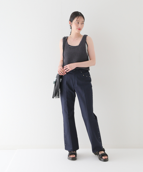 JOINT WORKS（ジョイントワークス）の「ロービングショートプルオーバー（その他トップス・レディース・ホワイト/ブラック系その他/ブルー・FREE）」の14枚目の写真