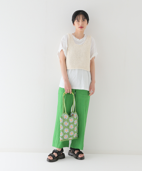 JOINT WORKS（ジョイントワークス）の「ロービングショートプルオーバー（その他トップス・レディース・ホワイト/ブラック系その他/ブルー・FREE）」の16枚目の写真