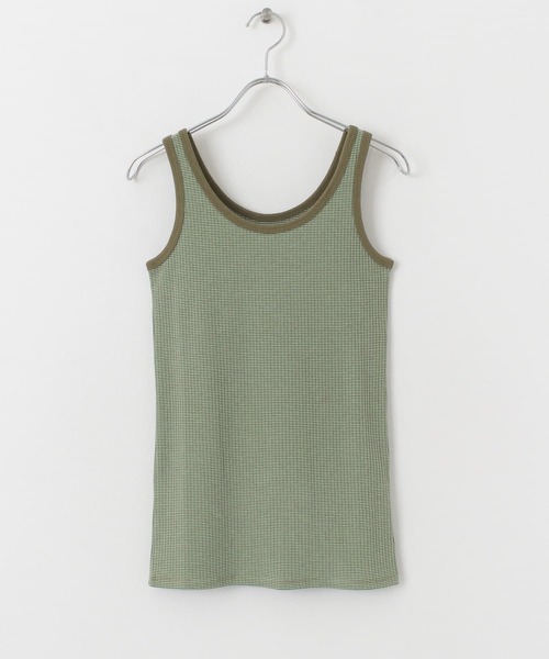 SENSE OF PLACE by URBAN RESEARCH（センスオブプレイスバイアーバンリサーチ）の「リンガーボーダータンクトップ（タンクトップ・レディース・ホワイト系その他/ピンク系その他/ブルー系その他/グリーン系その他・ONE）」の22枚目の写真