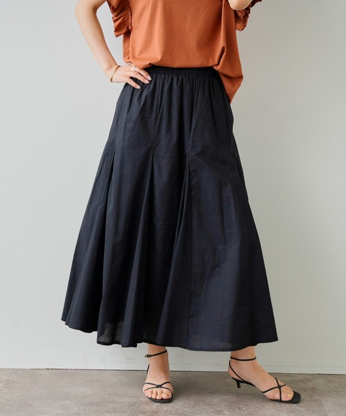 Chez toi（シェトワ）の「はぎカラーボイルスカート（スカート・レディース・ピンク/グリーン/ブラック・FREE）」の10枚目の写真