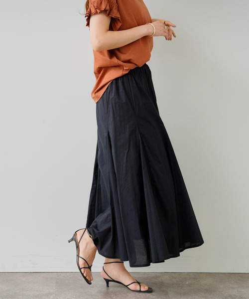 Chez toi（シェトワ）の「はぎカラーボイルスカート（スカート・レディース・ピンク/グリーン/ブラック・FREE）」の11枚目の写真