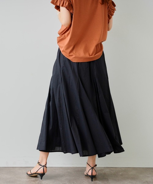 Chez toi（シェトワ）の「はぎカラーボイルスカート（スカート・レディース・ピンク/グリーン/ブラック・FREE）」の12枚目の写真