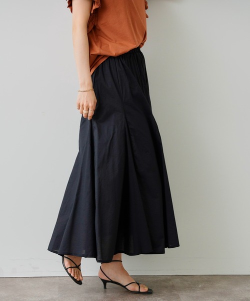 Chez toi（シェトワ）の「はぎカラーボイルスカート（スカート・レディース・ピンク/グリーン/ブラック・FREE）」の18枚目の写真