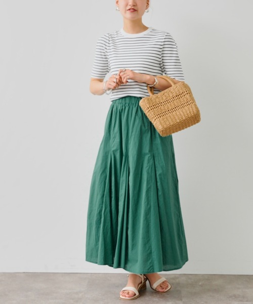 Chez toi（シェトワ）の「はぎカラーボイルスカート（スカート・レディース・ピンク/グリーン/ブラック・FREE）」の21枚目の写真