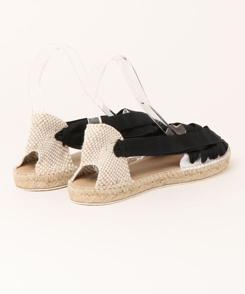 La Manual Alpargatera（マヌアル・アルパルガテラ）の「LA MANUAL ALPARGATERA | エスパドリーユ MEN（サンダル・メンズ・ブラック/アイボリー・42/43/41）」の3枚目の写真