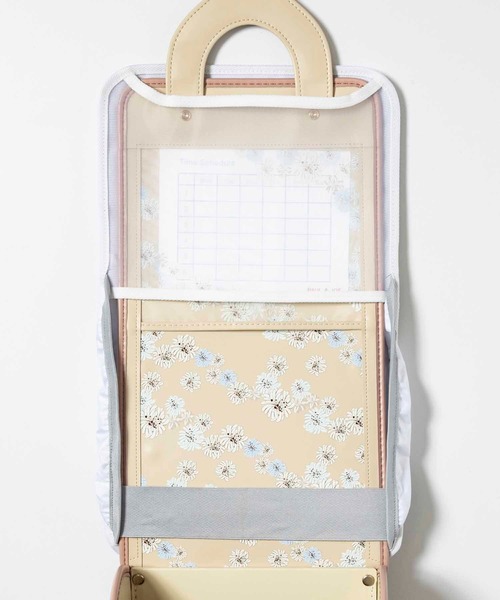 PAUL&JOE（ポールアンドジョー）の「PAUL & JOE(ポール & ジョー)CAT総柄プリントランドセルカバー（ランドセル・キッズ・ベージュ/ライトピンク/ライトブルー/ホワイト/ネイビー・ONE SIZE）」の6枚目の写真