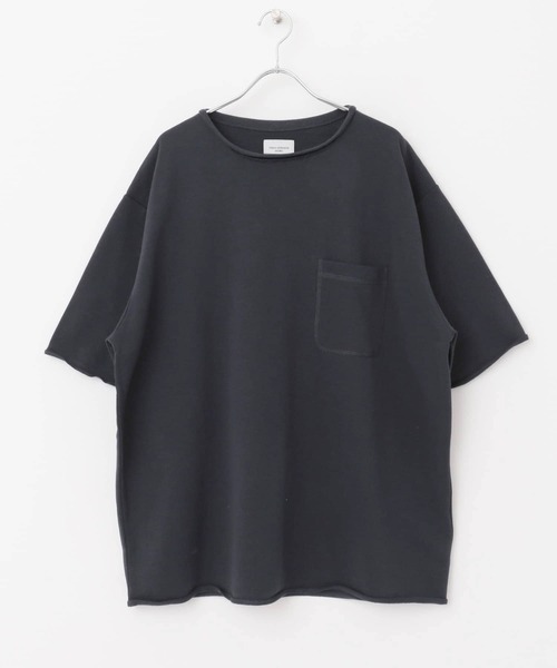 URBAN RESEARCH DOORS(アーバンリサーチドアーズ)の「ミニ裏毛アスレチックTシャツ(Tシャツ/カットソー・メンズ・ライトブルー/ネイビー/グレー/オフホワイト/イエロー・MEDIUM/LARGE/X-LARGE)」の17枚目の写真