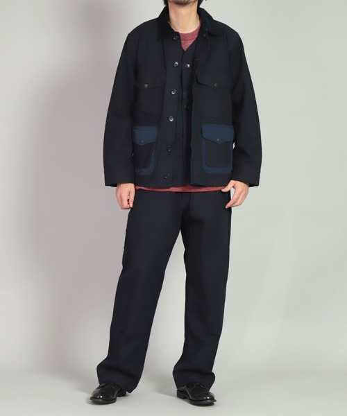 OMNIGOD（オムニゴッド）の「[OMNIGOD mens / オムニゴッド] インディゴダック ハンティングショートジャケット（その他アウター・メンズ・インディゴブルー・3/4/2）」の13枚目の写真