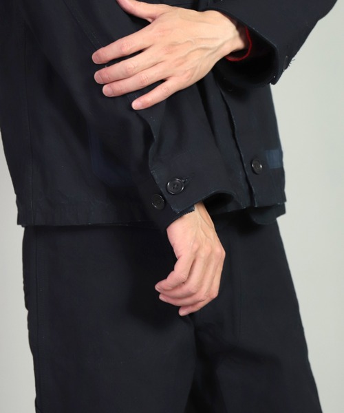 OMNIGOD（オムニゴッド）の「[OMNIGOD mens / オムニゴッド] インディゴダック ハンティングショートジャケット（その他アウター・メンズ・インディゴブルー・3/4/2）」の12枚目の写真