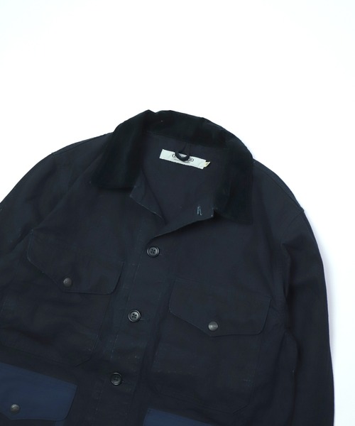 OMNIGOD（オムニゴッド）の「[OMNIGOD mens / オムニゴッド] インディゴダック ハンティングショートジャケット（その他アウター・メンズ・インディゴブルー・3/4/2）」の15枚目の写真