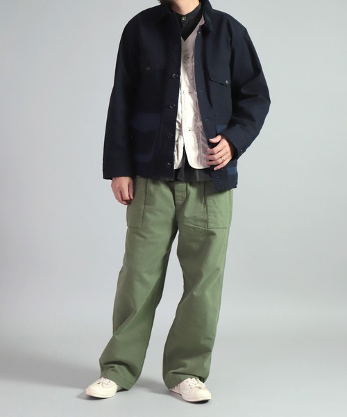 OMNIGOD（オムニゴッド）の「[OMNIGOD mens / オムニゴッド] インディゴダック ハンティングショートジャケット（その他アウター・メンズ・インディゴブルー・3/4/2）」の14枚目の写真
