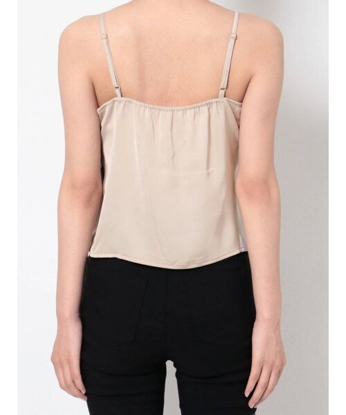 RESEXXY（リゼクシー）の「ギャザーデザインキャミソール（キャミソール・レディース・ブラック/ベージュ/イエロー・FREE）」の5枚目の写真