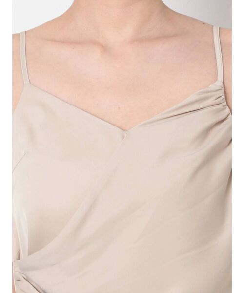 RESEXXY（リゼクシー）の「ギャザーデザインキャミソール（キャミソール・レディース・ブラック/ベージュ/イエロー・FREE）」の18枚目の写真