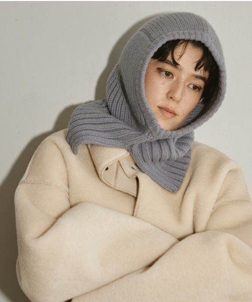TODAYFUL(トゥデイフル)の「ウールバラクバ(ニットキャップ/ビーニー・レディース・ブラウン/ブルー系その他・FREE)」の2枚目の写真