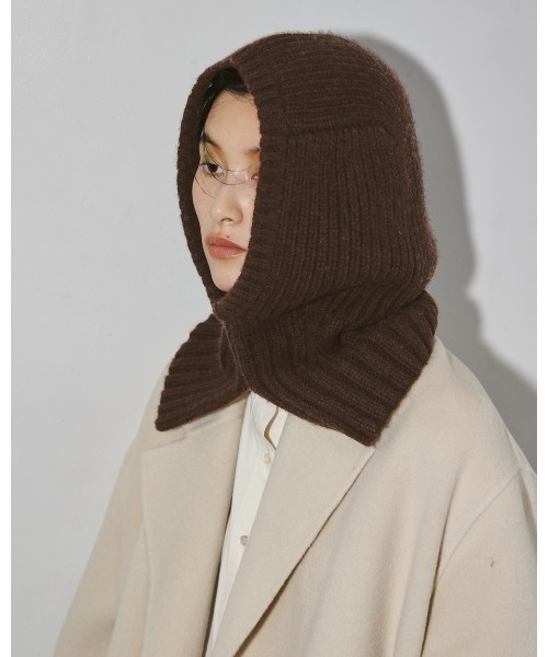TODAYFUL(トゥデイフル)の「ウールバラクバ(ニットキャップ/ビーニー・レディース・ブラウン/ブルー系その他・FREE)」の4枚目の写真