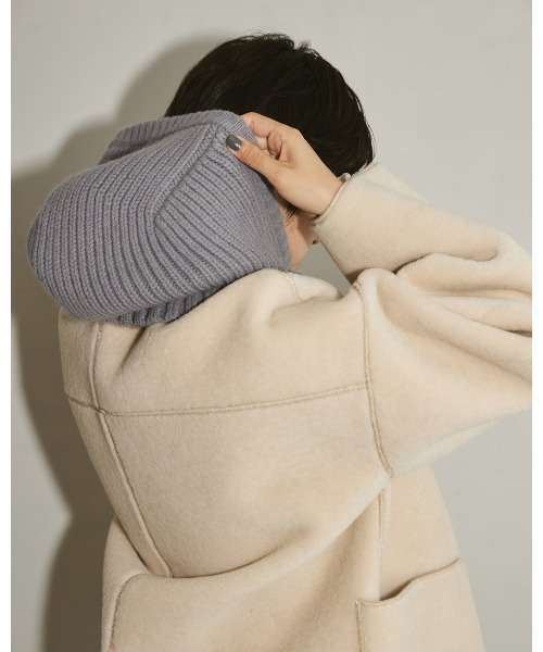 TODAYFUL(トゥデイフル)の「ウールバラクバ(ニットキャップ/ビーニー・レディース・ブラウン/ブルー系その他・FREE)」の7枚目の写真