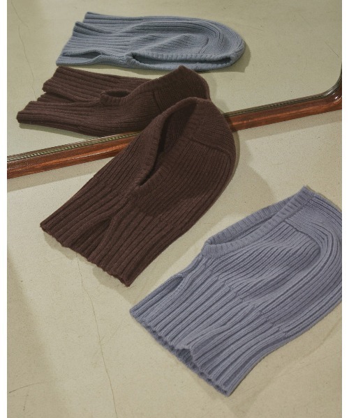 TODAYFUL(トゥデイフル)の「ウールバラクバ(ニットキャップ/ビーニー・レディース・ブラウン/ブルー系その他・FREE)」の9枚目の写真