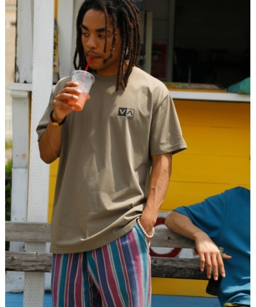 RVCA(ルーカ)の「RVCA メンズ 【SURF TEE】 BALANCE BOX Tシャツ【2022年夏モデル】/ルーカ水陸両用半袖Tシャツ(Tシャツ/カットソー・メンズ・ホワイト/ブラック/グレー系その他・SMALL/MEDIUM/LARGE/X-LARGE)」の10枚目の写真