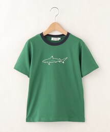 ◆天竺シャーク刺しゅうTシャツ