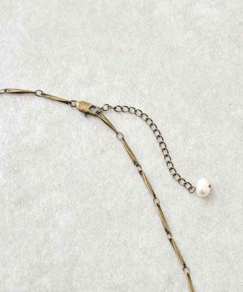 BEARDSLEY（ビアズリー）の「O粒々パールネックレス（ネックレス・レディース・ブロンズ・FREE）」の3枚目の写真