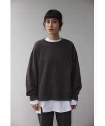 BLACK BY MOUSSY | 【WEB限定】volume sleeve sweat（ボリュームススリーブスウェット）(スウェット)