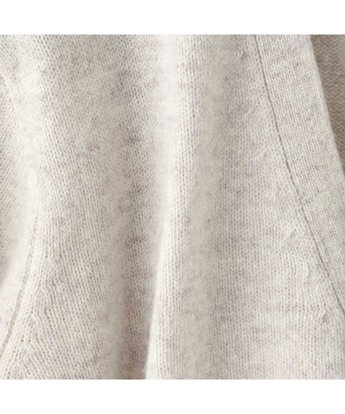 EASTBOY（イーストボーイ）の「カーディガン 7G ミルキーグレープ女神 ウール スクール ニット 制服 学生服 中学生 高校生（カーディガン/ボレロ・キッズ・パープル/ネイビー/オートミール/チャコール・11号/9号）」の5枚目の写真