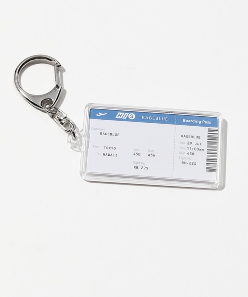 RAGEBLUE（レイジブルー）の「【HIS】コラボキーホルダーB（キーホルダー・メンズ・ホワイト/その他1・FREE）」の4枚目の写真