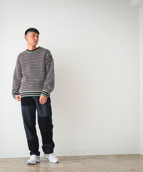 BEAMS（ビームス）の「BEAMS / クレイジー パンツ（デニムパンツ・メンズ・ブラック/インディゴブルー・M/S/XL/L）」の10枚目の写真