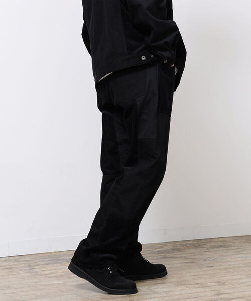 BEAMS（ビームス）の「BEAMS / クレイジー パンツ（デニムパンツ・メンズ・ブラック/インディゴブルー・M/S/XL/L）」の9枚目の写真