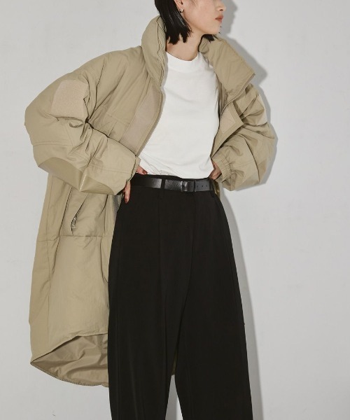 TODAYFUL（トゥデイフル）の「TODAYFUL(トゥデイフル) "Cottonsilk Useful Long T-shirts"コットンシルクUsefulロングTシャツ/12220612（Tシャツ/カットソー・レディース・ブラック/ホワイト・ONE SIZE）」の6枚目の写真