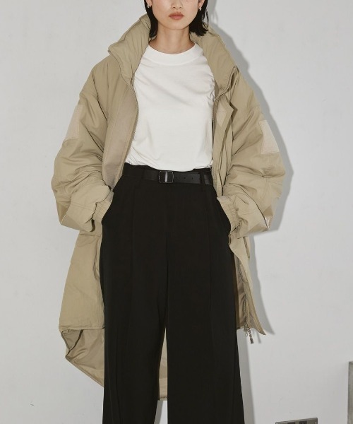 TODAYFUL（トゥデイフル）の「TODAYFUL(トゥデイフル) "Cottonsilk Useful Long T-shirts"コットンシルクUsefulロングTシャツ/12220612（Tシャツ/カットソー・レディース・ブラック/ホワイト・ONE SIZE）」の7枚目の写真