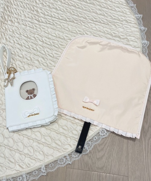 apres jour(アプレジュール)の「うちわケース【ZOZOTOWN限定アイテム】(その他雑貨・レディース・レッド/グリーン/ライトイエロー/ラベンダー/オレンジ/ブラック/ピンク/オフホワイト/ライトブルー・フリ-)」の2枚目の写真