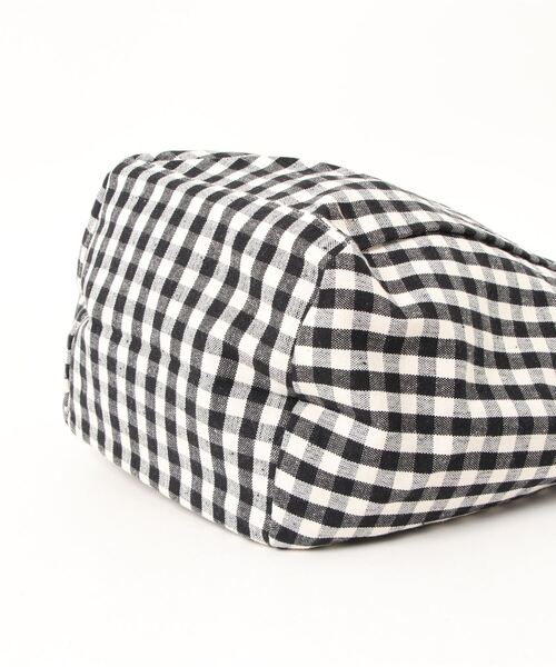 Samansa Mos2 blue（サマンサモスモスブルー）の「サイドポケットトートバッグ（ハンドバッグ・レディース・グレー/ミント/マスタード/チャコール/ブラック/ブラウン・ﾌﾘ-）」の8枚目の写真