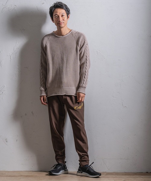CALL&RESPONSE(コールアンドレスポンス)の「mn2646- SAISENTAKU-ロールネックプルオーバー ニット(ニット/セーター・メンズ・グレー/ベージュ/ブラック・2/4/1/5)」の11枚目の写真